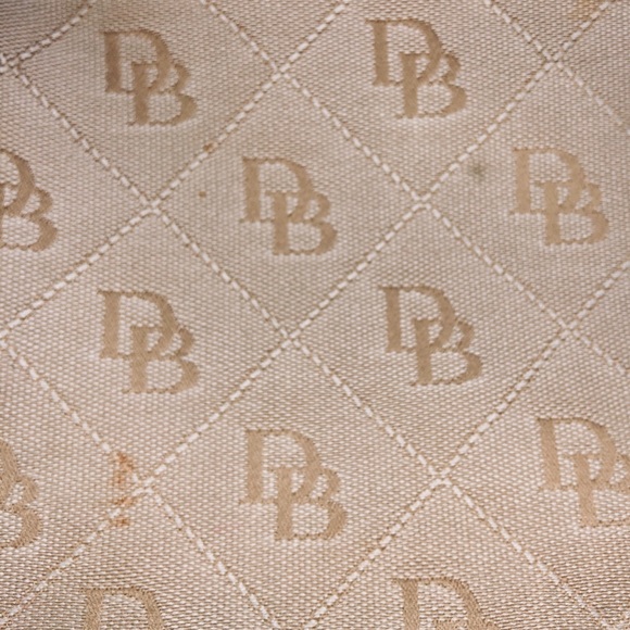 Dooney & Bourke Signature Tulip Tassel Canvas Tote - Picture 6 of 8